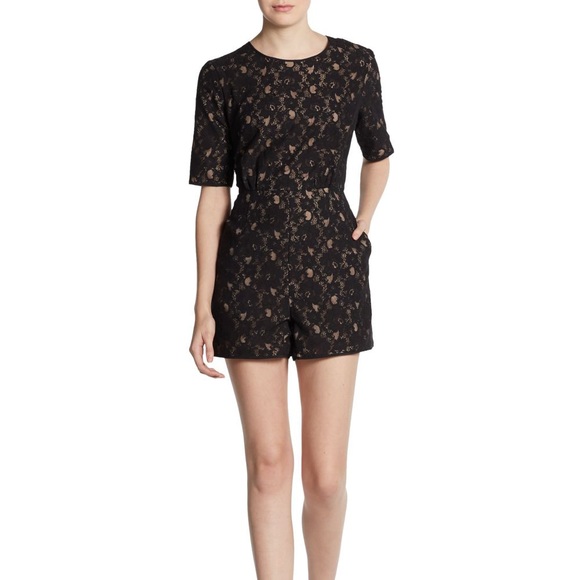 BCBGeneration Pants - BCBGeneration Haile Lace Jumpsuit